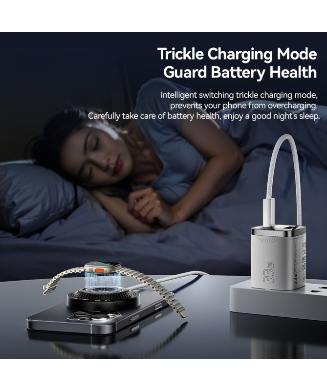 Chargeur Magnétique 2-en-1 ESSAGER 15W | MagPower