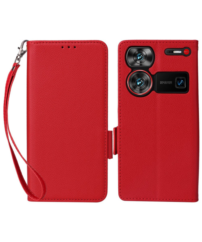 Housse Nubia Z60 Ultra effet cuir à Lanière | FOLKEN