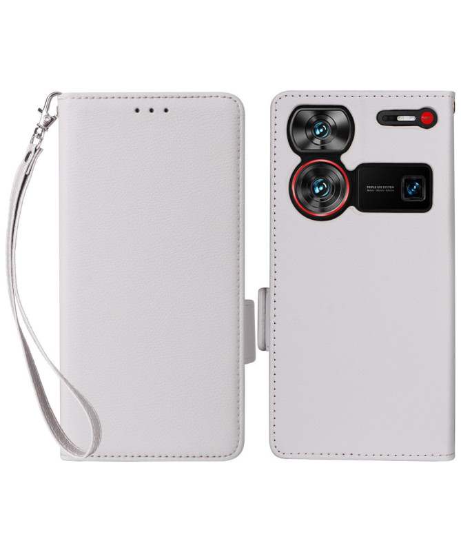 Housse Nubia Z60 Ultra effet cuir à Lanière | FOLKEN