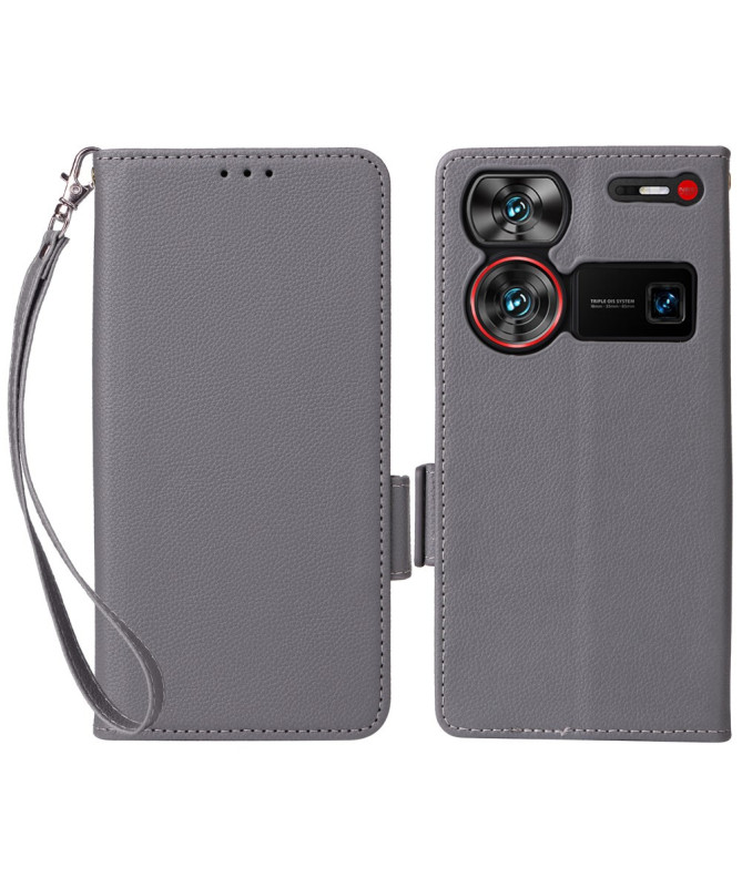 Housse Nubia Z60 Ultra effet cuir à Lanière | FOLKEN