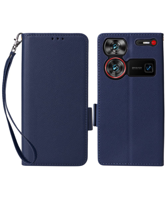 Housse Nubia Z60 Ultra effet cuir à Lanière | FOLKEN