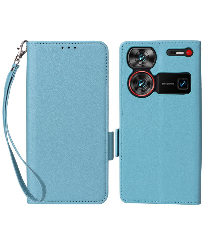 Housse Nubia Z60 Ultra effet cuir à Lanière | FOLKEN