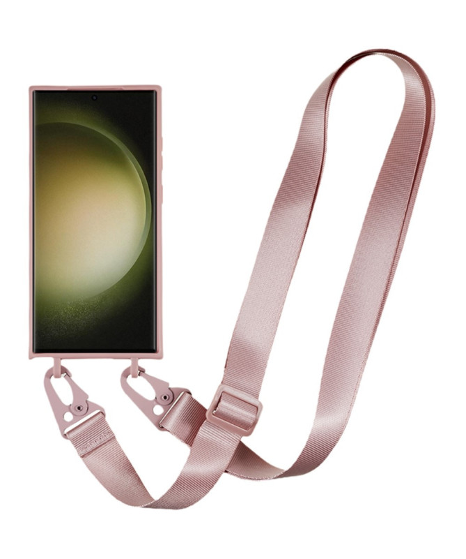 Coque Samsung Galaxy S23 Ultra Protection avec sangle