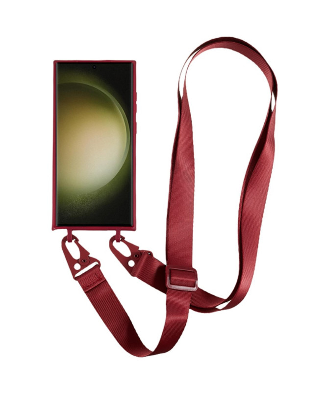 Coque Samsung Galaxy S23 Ultra Protection avec sangle