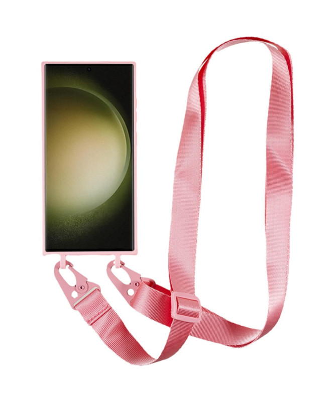 Coque Samsung Galaxy S23 Ultra Protection avec sangle