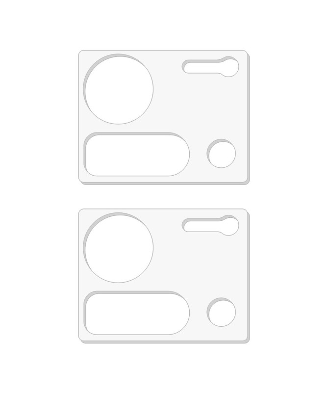 Verre Trempé Nubia Z70 Ultra pour lentille (2 pièces)