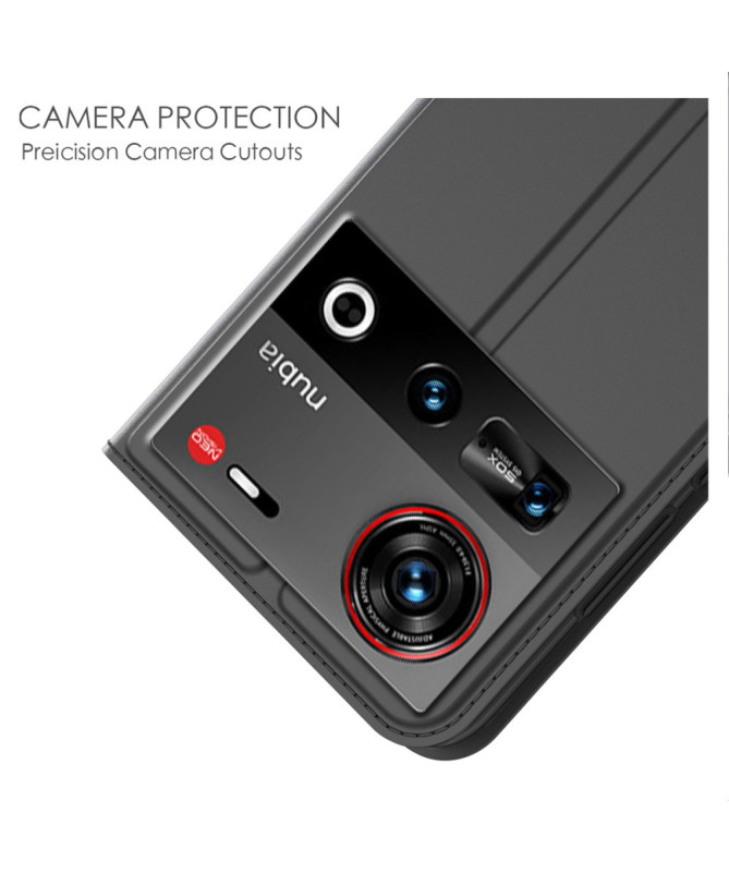 Étui Nubia Z70 Ultra business imitation cuir