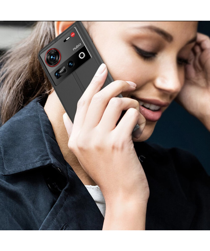 Étui Nubia Z70 Ultra business imitation cuir