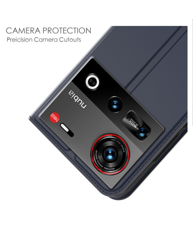 Étui Nubia Z70 Ultra business imitation cuir