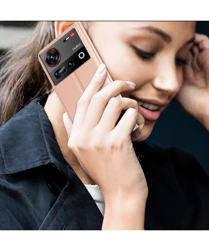 Étui Nubia Z70 Ultra business imitation cuir