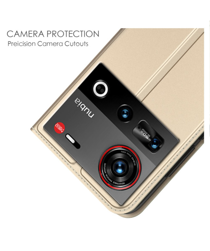 Étui Nubia Z70 Ultra business imitation cuir