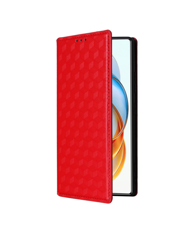 Housse Nubia Z70 Ultra flip cover design géométrie