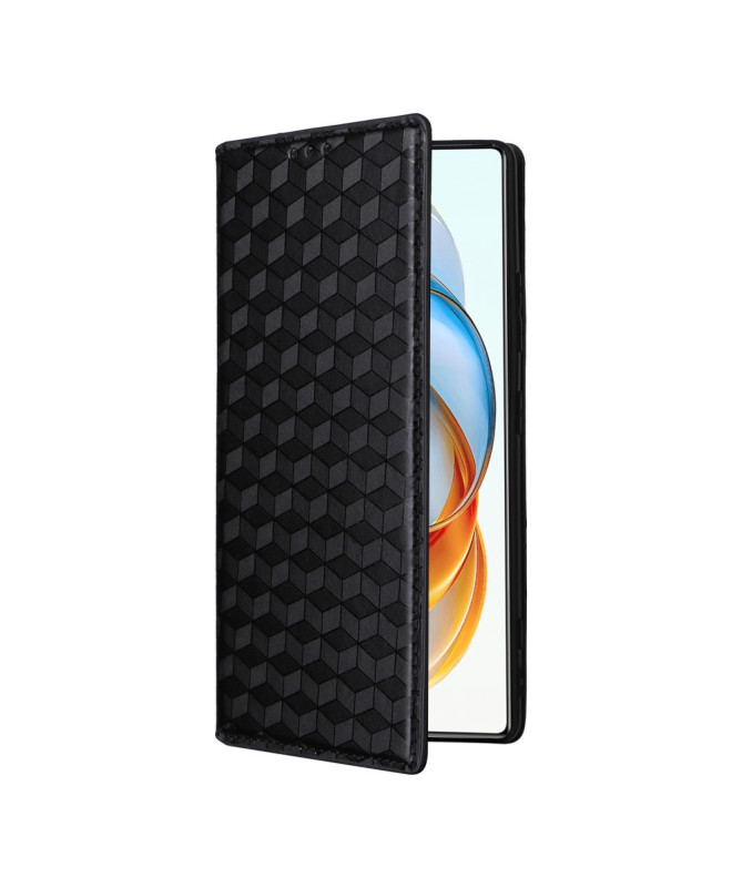 Housse Nubia Z70 Ultra flip cover design géométrie