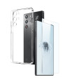 Coque transparente Redmagic 10 Pro avec protection d'écran en verre tr