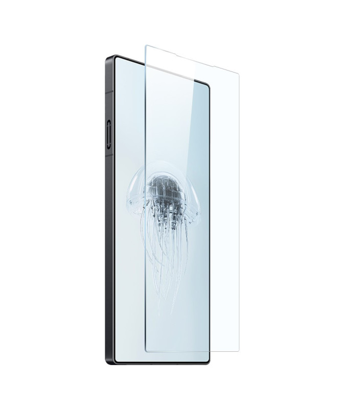 Coque transparente Redmagic 10 Pro avec protection d'écran en verre tr