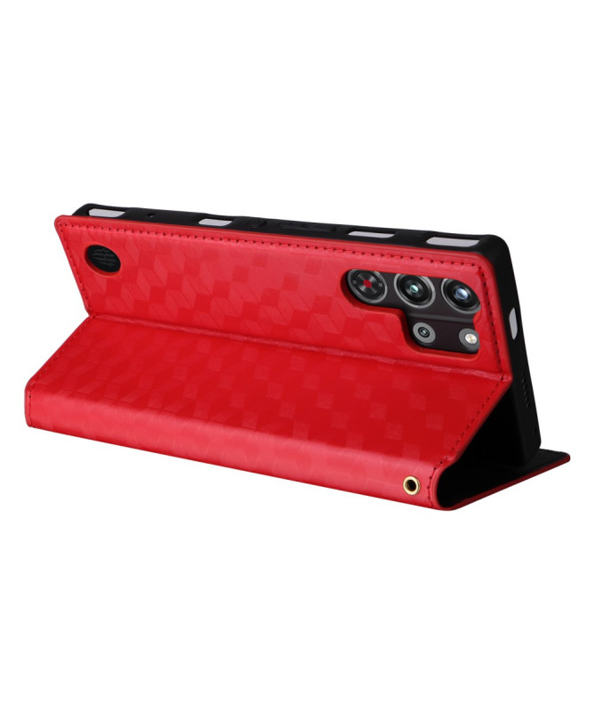 Housse Redmagic 10 Pro flip cover design géométrie