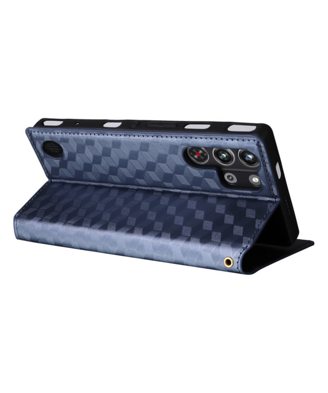 Housse Redmagic 10 Pro flip cover design géométrie