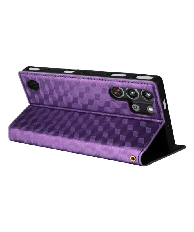 Housse Redmagic 10 Pro flip cover design géométrie