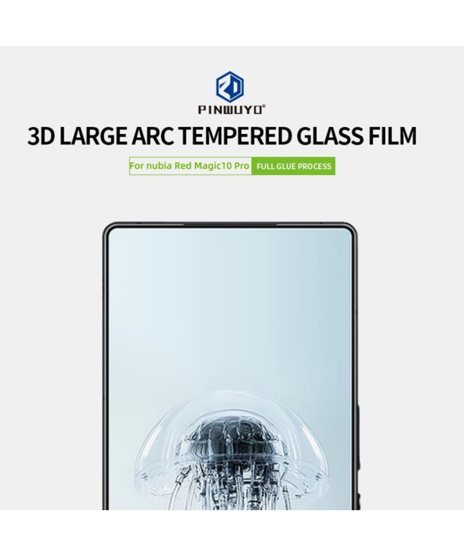 Protection d’écran Redmagic 10 Pro en verre trempé full size
