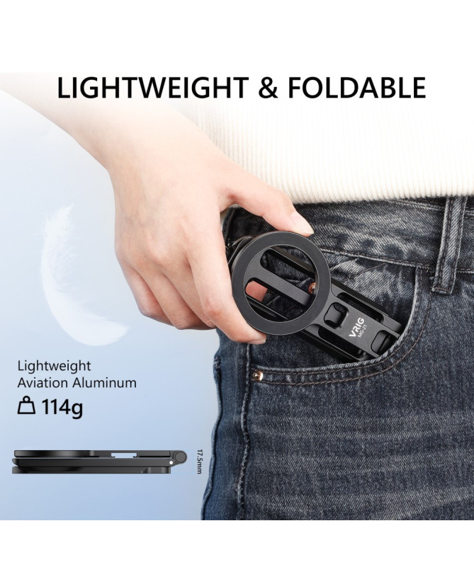 Support Smartphone Magnétique Pliable | TriStand Pro