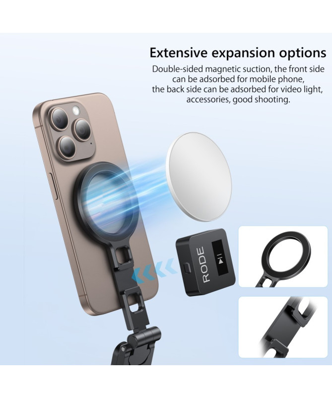 Support Smartphone Magnétique Pliable | TriStand Pro