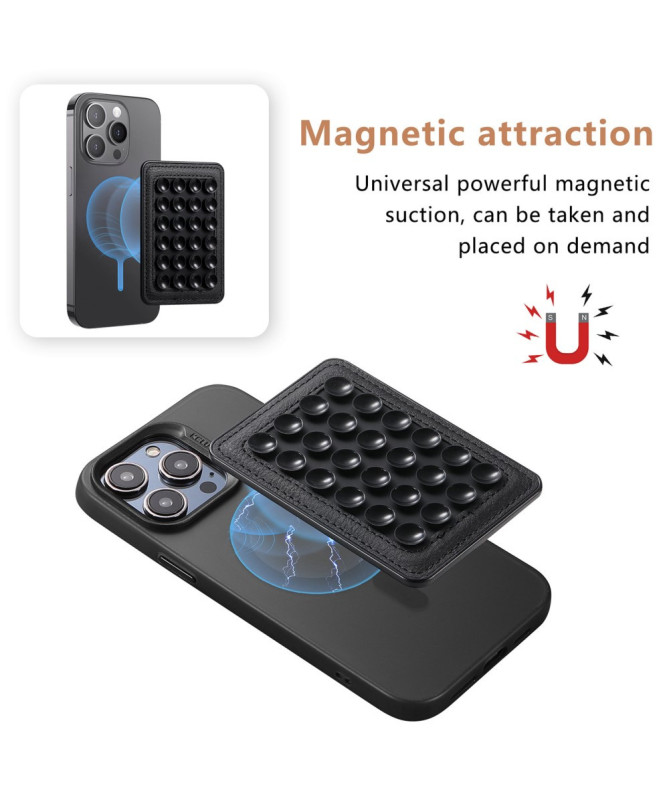 Support Téléphone Magnétique à Ventouses | SuctionBack