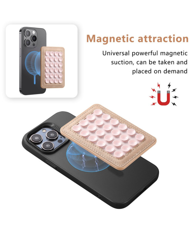 Support Téléphone Magnétique à Ventouses | SuctionBack
