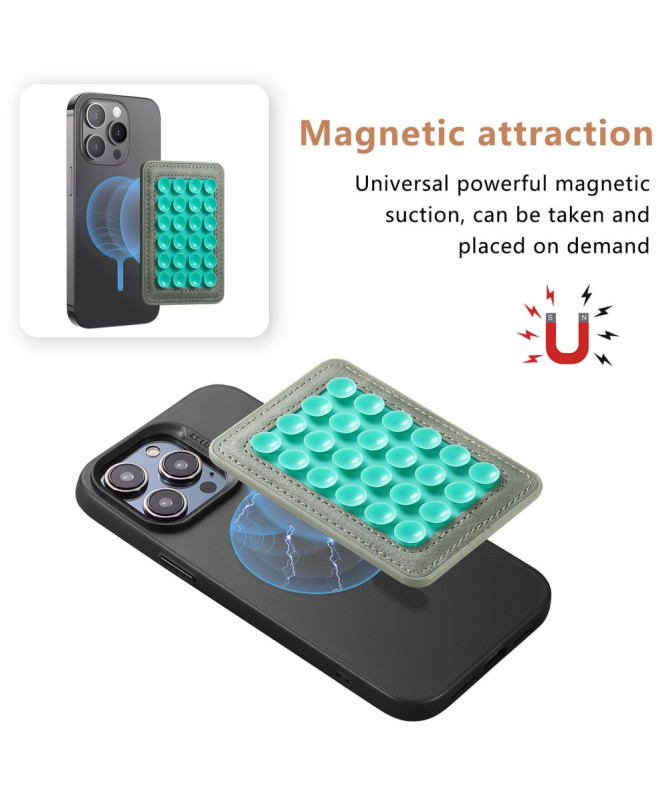 Support Téléphone Magnétique à Ventouses | SuctionBack