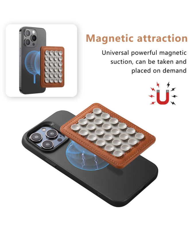 Support Téléphone Magnétique à Ventouses | SuctionBack