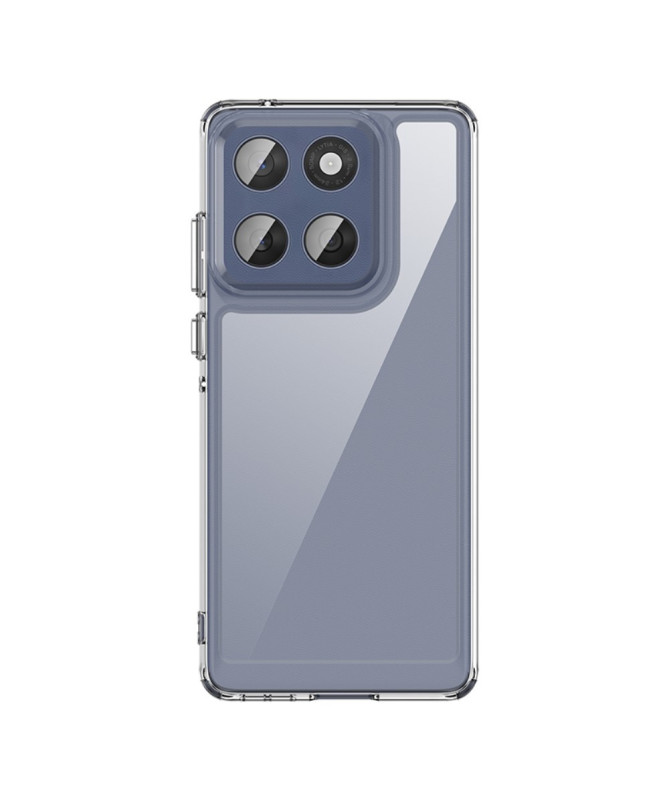 Coque transparente Motorola Edge 60 avec protection d'écran en verre t