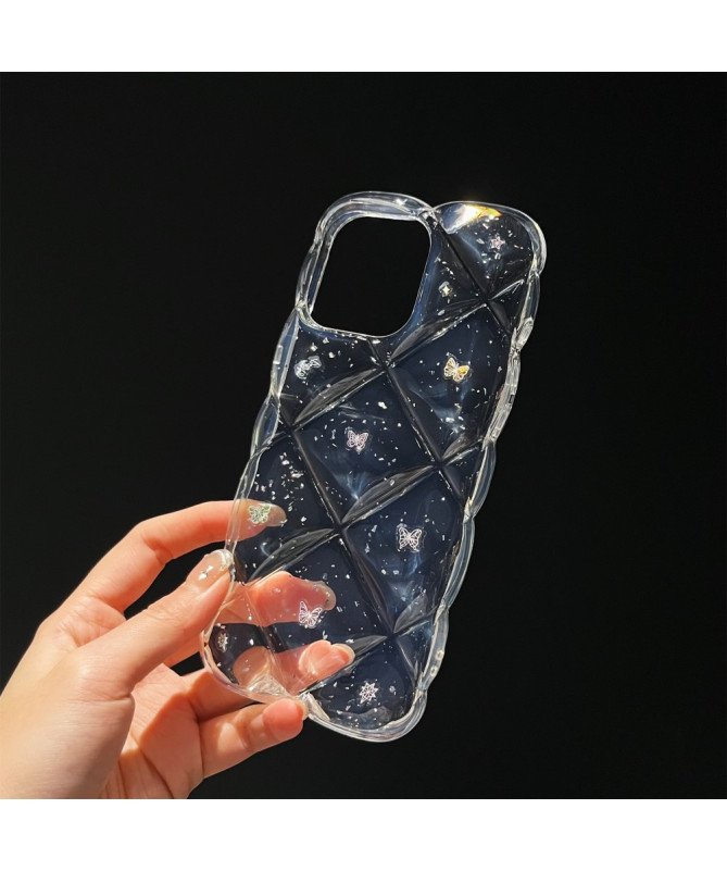 Coque iPhone 14 Pro | Quilt Papillon - photo 3