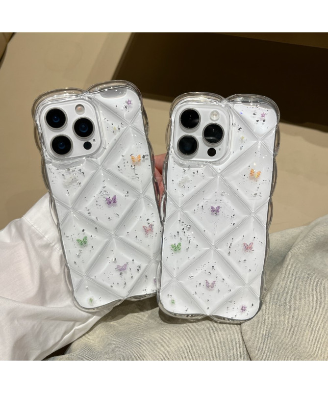 Coque iPhone 14 Pro | Quilt Papillon - photo 7