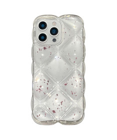Coque iPhone 14 Pro | Quilt Cristal Pailleté