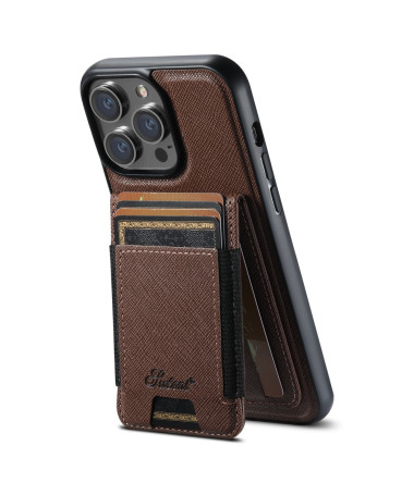 Coque iPhone 14 Pro | Cross Texture Magnétique