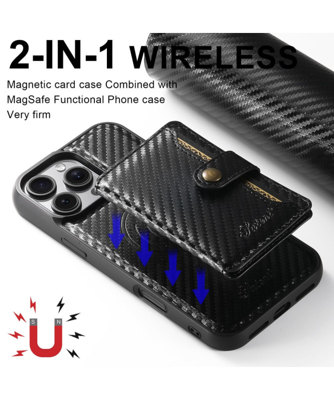 Coque iPhone 14 Pro | Carbone Magnétique - photo 6