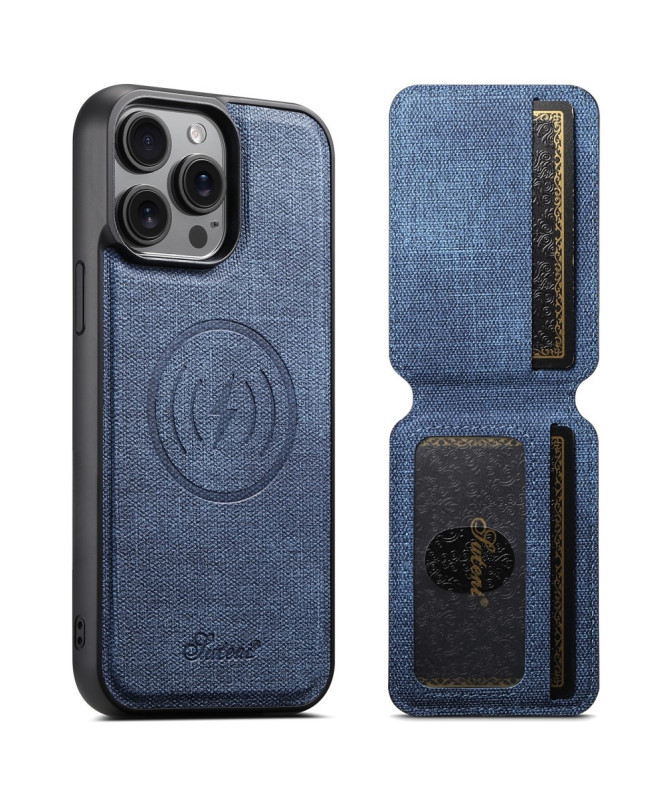 Coque iPhone 14 Pro | Denim Card Magnétique