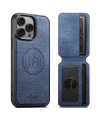 Coque iPhone 14 Pro | Denim Card Magnétique