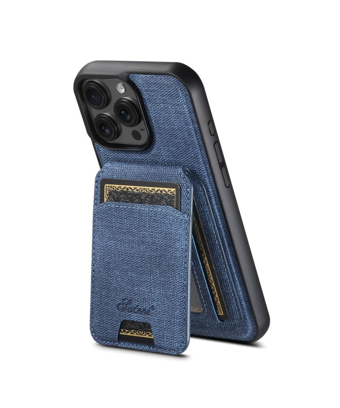 Coque iPhone 14 Pro | Denim Card Magnétique
