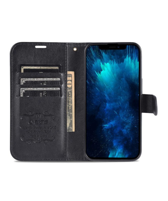 Housse iPhone 14 Pro AZNS Simili Cuir