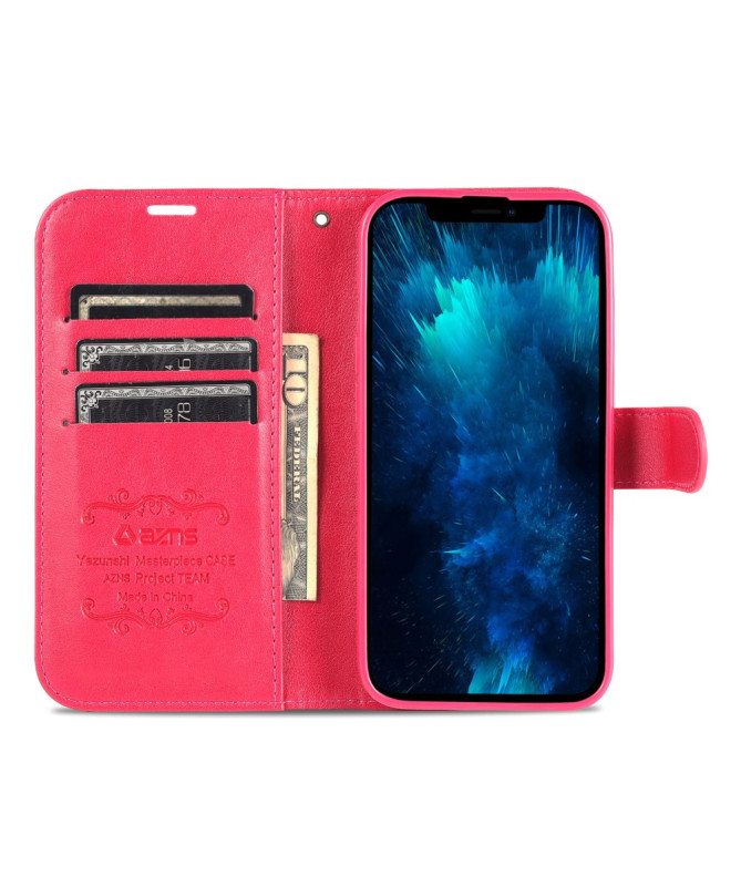 Housse iPhone 14 Pro AZNS Simili Cuir