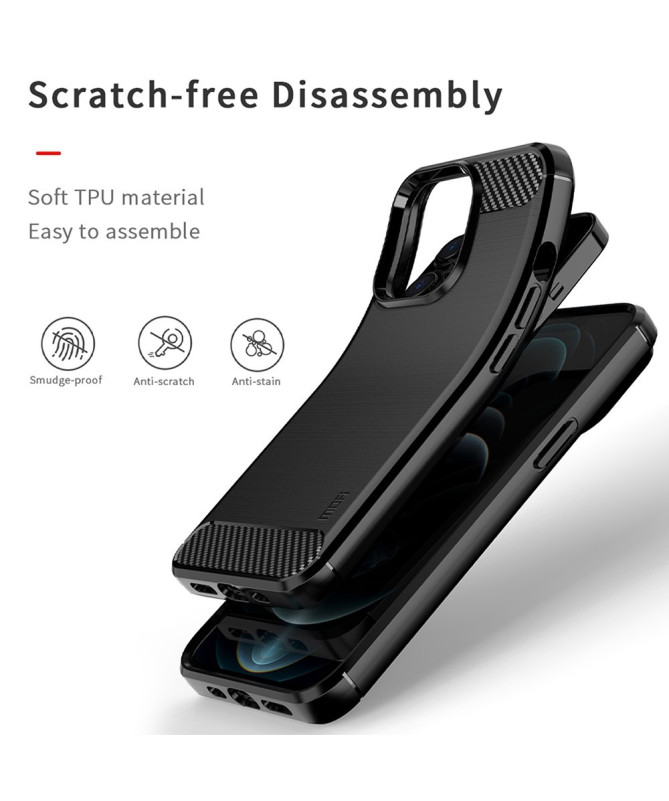 Coque iPhone 14 Pro Effet Brossé| Broby