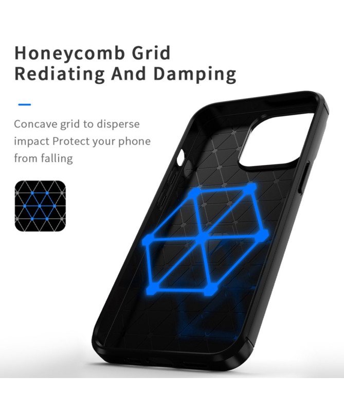 Coque iPhone 14 Pro Effet Brossé| Broby