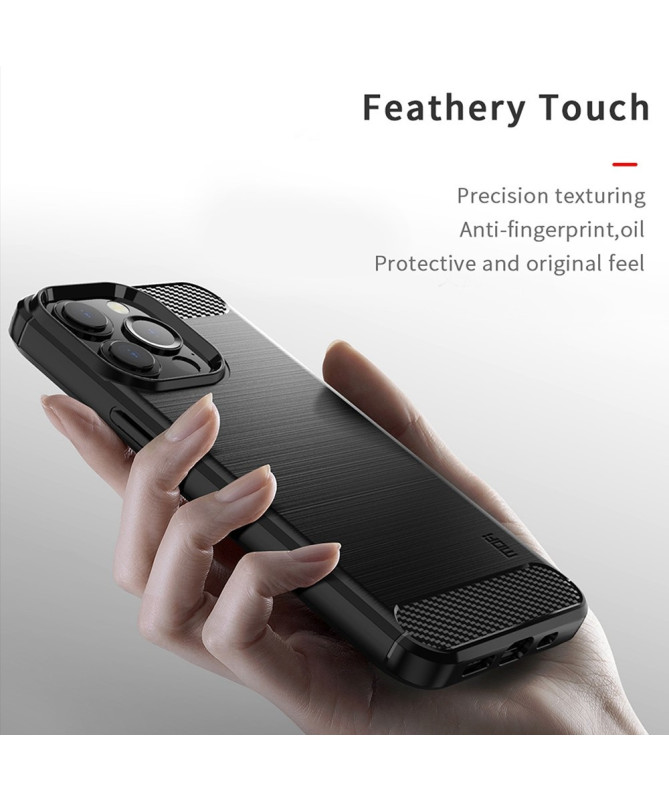 Coque iPhone 14 Pro Effet Brossé| Broby