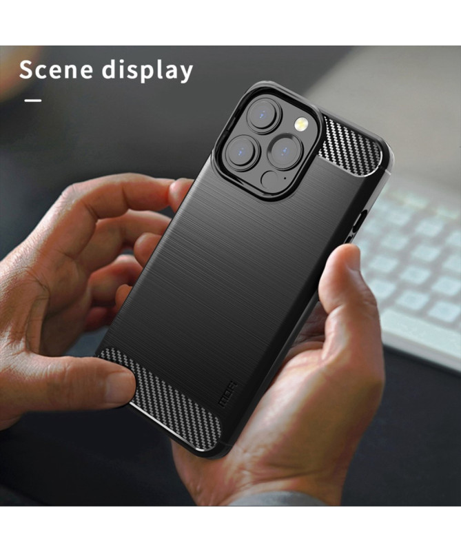 Coque iPhone 14 Pro Effet Brossé| Broby