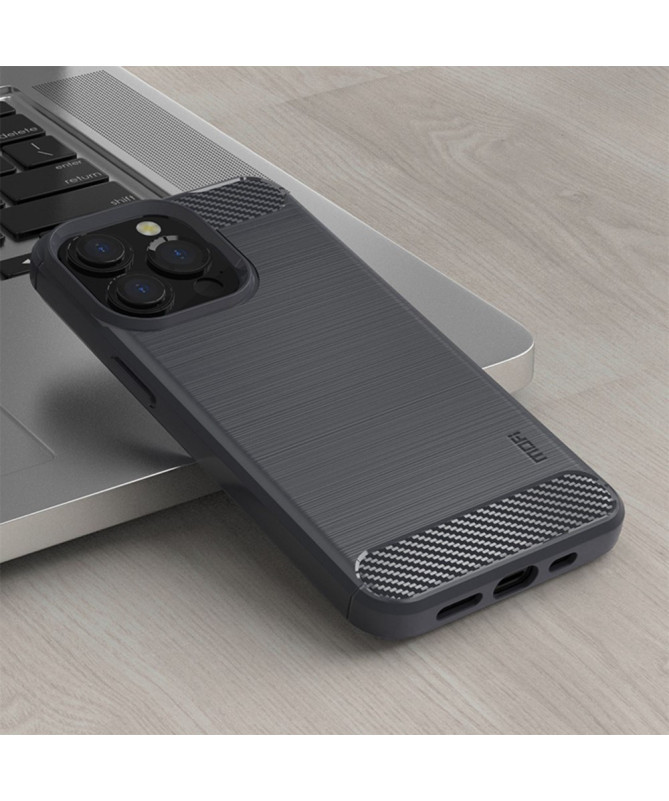 Coque iPhone 14 Pro Effet Brossé| Broby