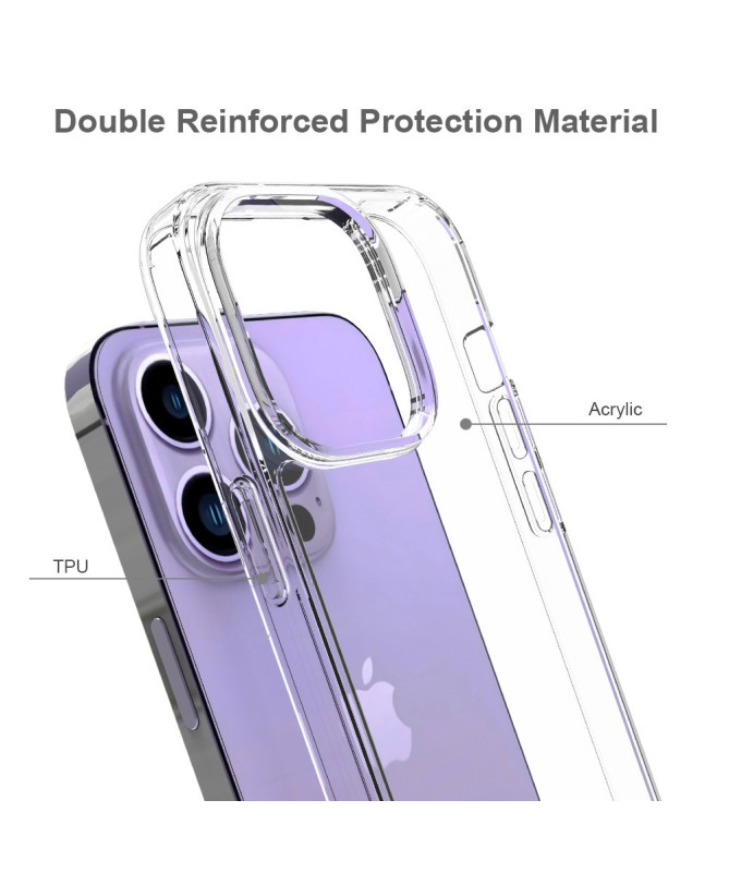 Protection Coque iPhone 14 Pro Transparente - photo 2