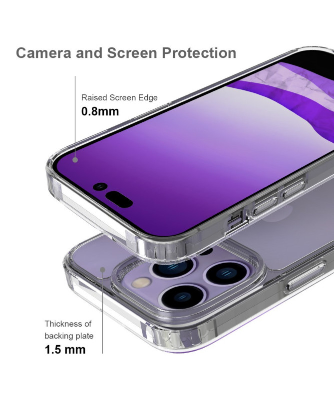 Protection Coque iPhone 14 Pro Transparente - photo 3