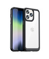 Coque iPhone 14 Pro Transparente Contour Couleuré