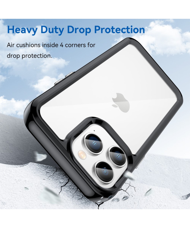 Coque iPhone 14 Pro Transparente Contour Couleuré
