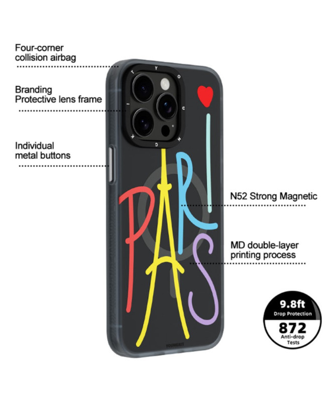 Coque iPhone 15 Pro | Paris Series